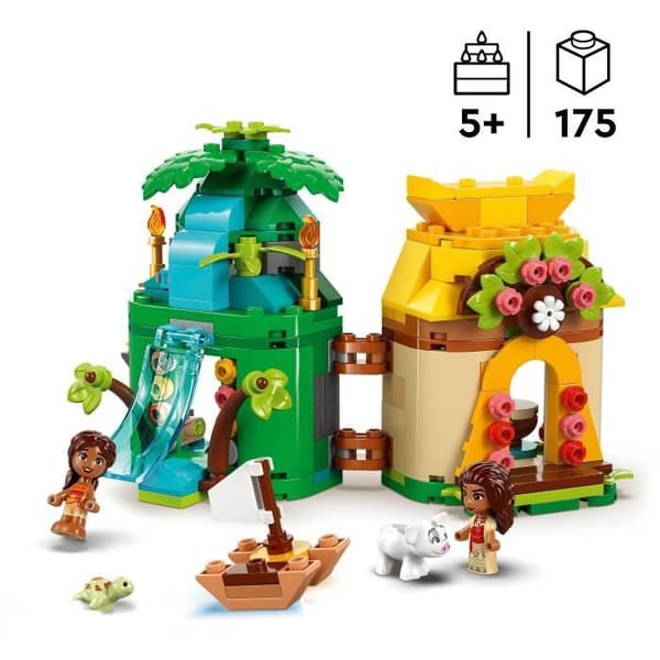 LEGO Disney 43260 Moana Island Miniatyr Mini-docka hus byggsats