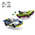 Miniatyrbild 2 av 6: LEGO® 60415 City Jakten mellan polisbilen och superbilen, leksak med minifigurer, present till barn