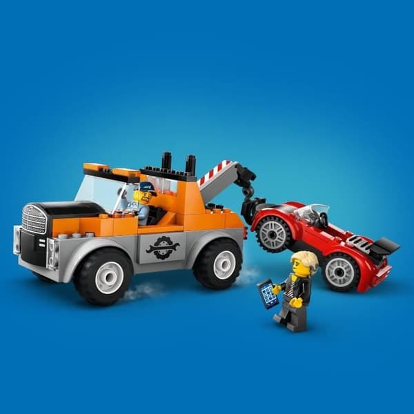 LEGO® City 60435 Dragbilen och sportbilen, byggspel från 4 år