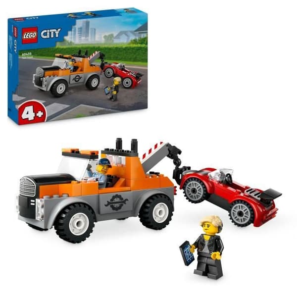 LEGO® City 60435 Dragbilen och sportbilen, byggspel från 4 år