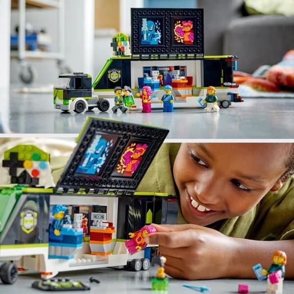 LEGO® City 60388 turneringslastbil för videospel, leksak för barn 7 år, eSports-tävling