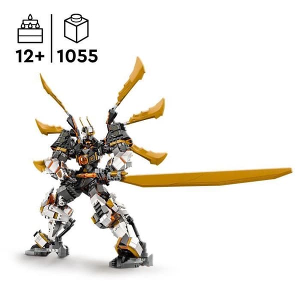 LEGO® NINJAGO® 71821 Cole's Titan Dragon - Ninja Robot och äventyrsleksak