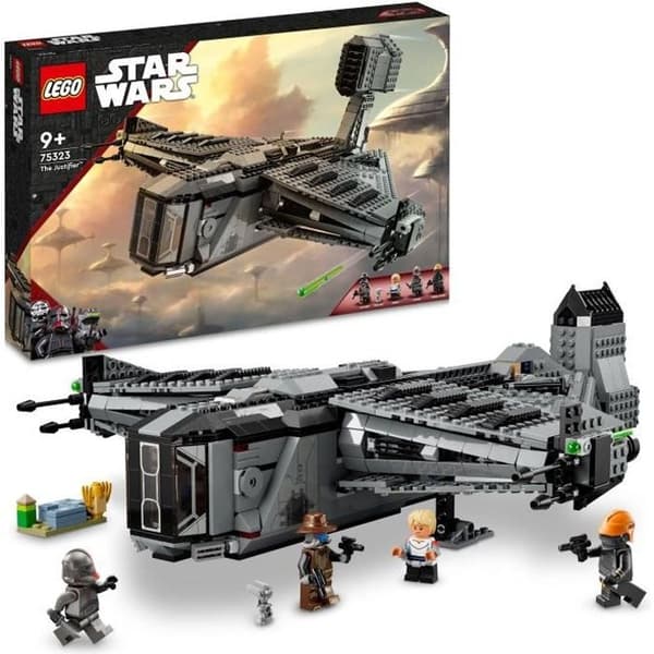 LEGO 75323 Star Wars Justify It, Toy Rymdskepp, med Droid Minifigure, 4 Minifigures, The Bad Batch, Children 9 Years