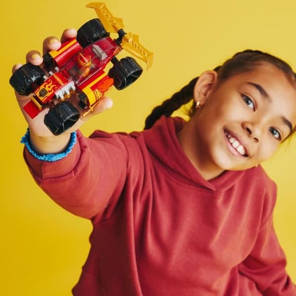 LEGO® NINJAGO 71780 Kais Ninja Race Car – Evolution, Leksaksbil, 2-i-1