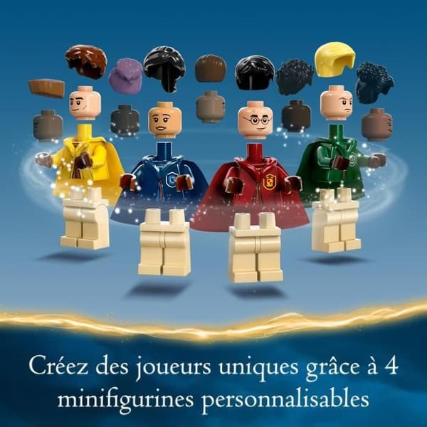 LEGO® Harry Potter 76416 Quidditch Trunk, 1- eller 2-spelares leksak, med 3 Quidditch-spel