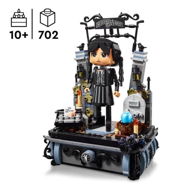 LEGO onsdag 76780 onsdag Addams minifigur - samlarbygge