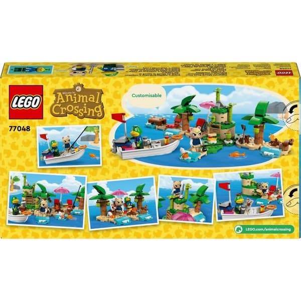 LEGO Animal Crossing 77048 Admiral's Maritime Excursion, kreativ leksak för barn