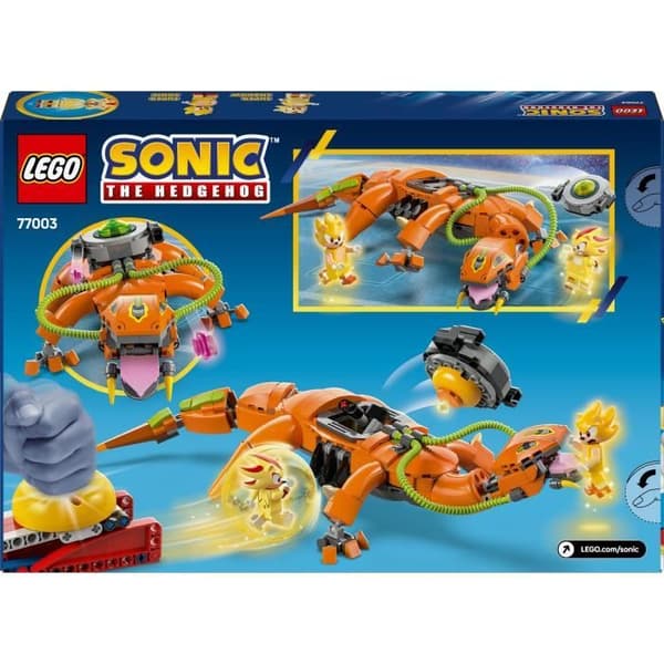 LEGO Sonic the Hedgehog 77003 Super Shadow kontra Biolizard Present för spelare från 9 år och uppåt
