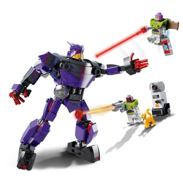 LEGO® 76831 Disney och Pixars Buzz Lightyear Slaget vid Zurg, med robotminifigur, för åldrarna 7 och uppåt