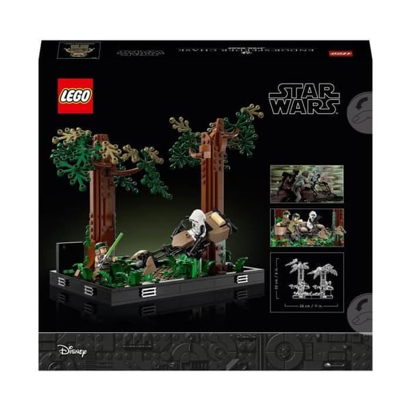 LEGO® Star Wars 75353 Endor Speeder Chase Diorama med Luke Skywalker
