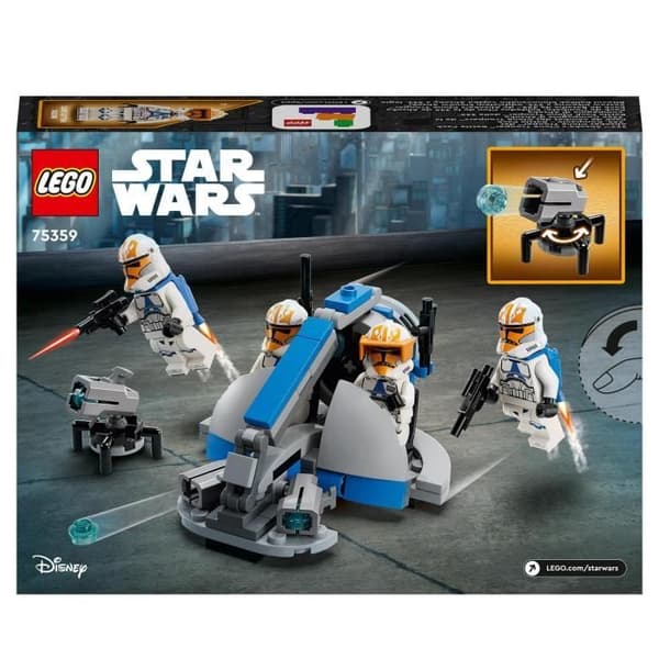 LEGO® Star Wars 75359 Ahsokas 332:a Company Clone Troopers Battle Pack leksak med fartfordon
