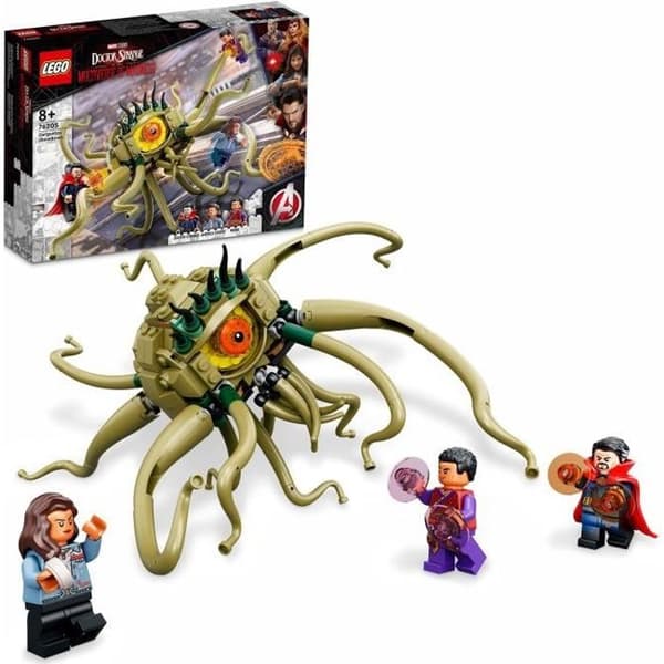 LEGO® 76205 Marvel Attack on Gargantos, Dr. Strange Building Toy with Octopus Monster för barn 8+