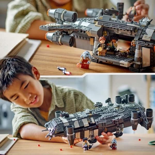 LEGO 75374 Star Wars Skeleton Crew Le Onyx Cinder - Samlarfartyg - Kreativ Byggleksak - Setet Innehåller