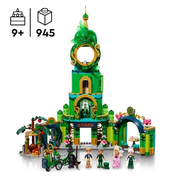 LEGO® Wicked 75684 Välkommen till Emerald City - Samlarleksak med Glinda och Elphaba
