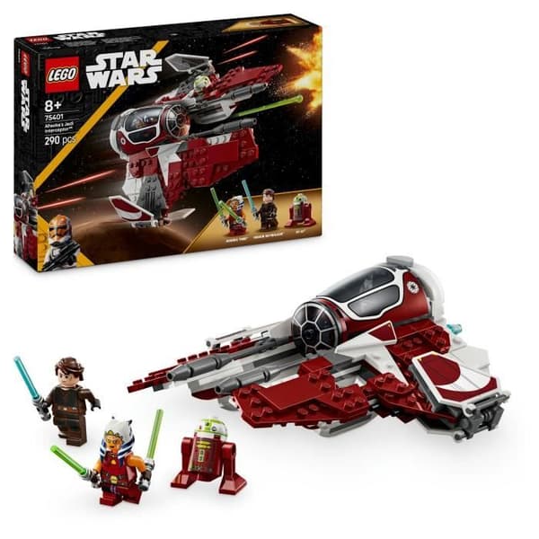 LEGO Star Wars: The Clone Wars 75401 Ahsokas Jedi Interceptor - Byggsats