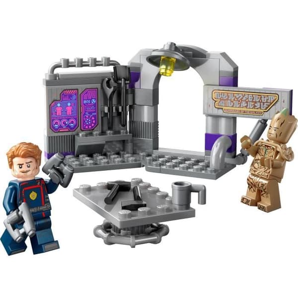 LEGO® Marvel 76253 Guardians of the Galaxy HQ volym 3 leksak med Groot och Star-Lord minifigurer
