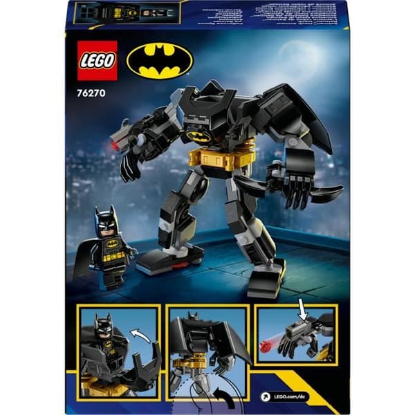 LEGO® Super Heroes DC 76270 Batman Mech Armor - Poserbar actionfigur