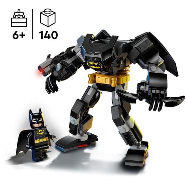 LEGO® Super Heroes DC 76270 Batman Mech Armor - Poserbar actionfigur