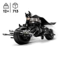 Miniatyrbild 2 av 6: LEGO® DC Batman 76273 byggbar Batman-minifigur och Bat-Pod-motorcykel