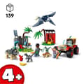 Miniatyrbild 2 av 6: LEGO® 76963 Jurassic World Baby Dinosaur Rescue Center, leksak med triceratops och Velociraptor minifigurer