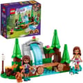 Miniatyrbild 1 av 4: LEGO® 41677 Friends Vattenfallet i skogen – Byggspel med minidockor Andrea och Olivia + Ekorrleksaksbarn 5 år