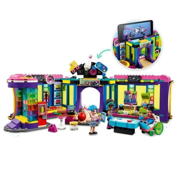 LEGO® Friends 41708 Roller Disco Arkadhall, Leksak, Minidockor, Barn 7 år