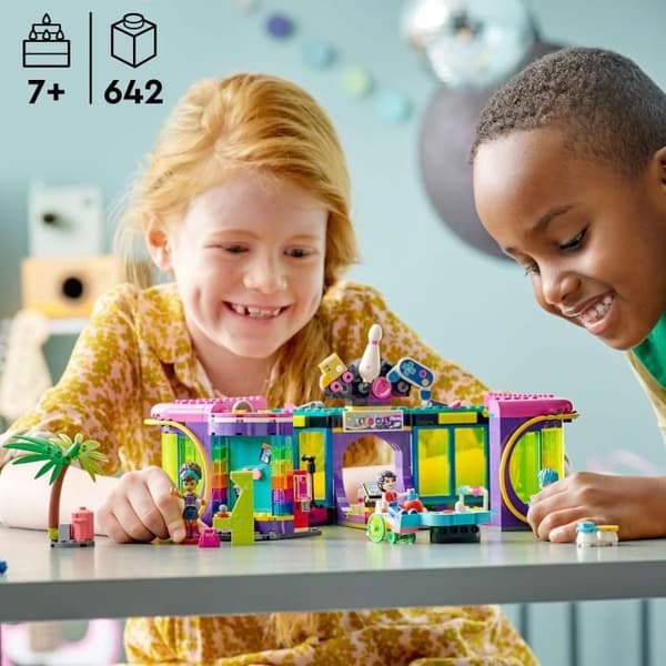 LEGO® Friends 41708 Roller Disco Arkadhall, Leksak, Minidockor, Barn 7 år