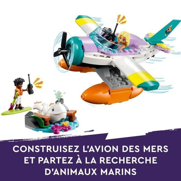 LEGO® Friends 41752 Sea Rescue Sjöflygplan leksaksplan med valfigur och minidockor