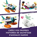 Miniatyrbild 5 av 6: LEGO® Friends 41752 Sea Rescue Sjöflygplan leksaksplan med valfigur och minidockor