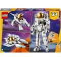 Miniatyrbild 6 av 6: LEGO® 31152 Creator 3-i-1 astronaut i rymden, byggleksak med hund och rymdfärja, dekoration