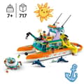 Miniatyrbild 2 av 6: LEGO® Friends 41734 sjöräddningsbåtleksak med delfiner och ubåtsminifigurer