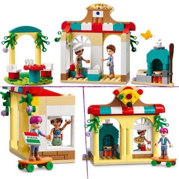 LEGO® 41705 Friends Heartlake City Pizzeria Restaurang Byggleksak för barn från 5 år och uppåt