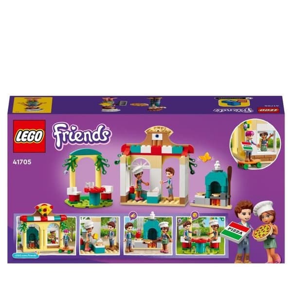 LEGO® 41705 Friends Heartlake City Pizzeria Restaurang Byggleksak för barn från 5 år och uppåt
