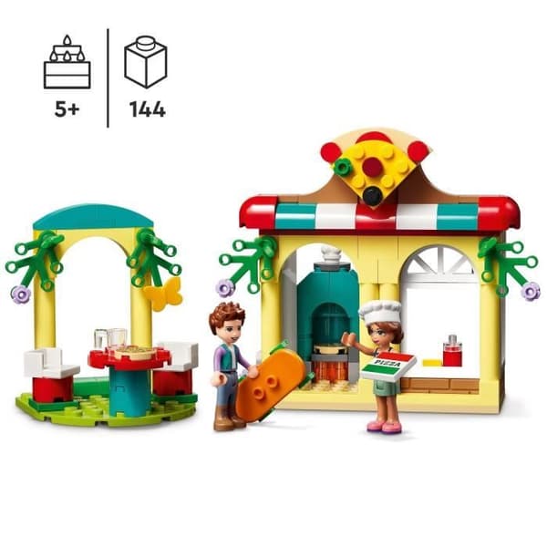 LEGO® 41705 Friends Heartlake City Pizzeria Restaurang Byggleksak för barn från 5 år och uppåt
