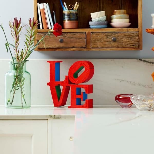 LEGO Art 31214 LOVE - Byggsats för vuxna - Dekoration och present till par