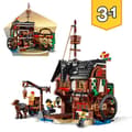 Miniatyrbild 3 av 4: LEGO® Creator 3-i-1 31109 Piratskepp, Leksak, Havsdjursfigur, Hajleksak, Skelettfigur, Barn 9 år gamla