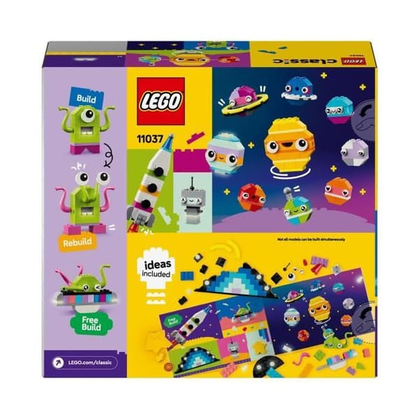 LEGO® 11037 Classic Creative Planets, Solsystemleksak, Raketskyttelbyggsats