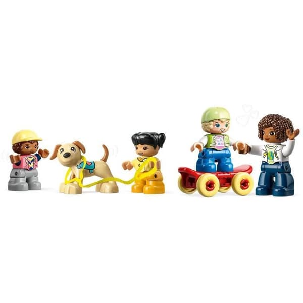 LEGO® DUPLO 10991 Lekplats, leksak för att lära sig bokstäver, siffror och färger
