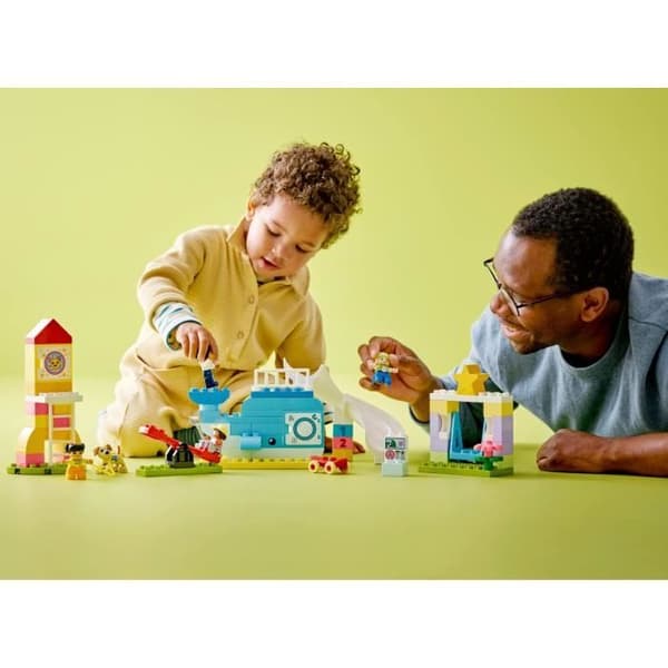LEGO® DUPLO 10991 Lekplats, leksak för att lära sig bokstäver, siffror och färger