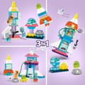 Miniatyrbild 3 av 6: LEGO® 10422 DUPLO rymdfärjaäventyr 3-i-1, raketbyggande leksak, pedagogisk lek