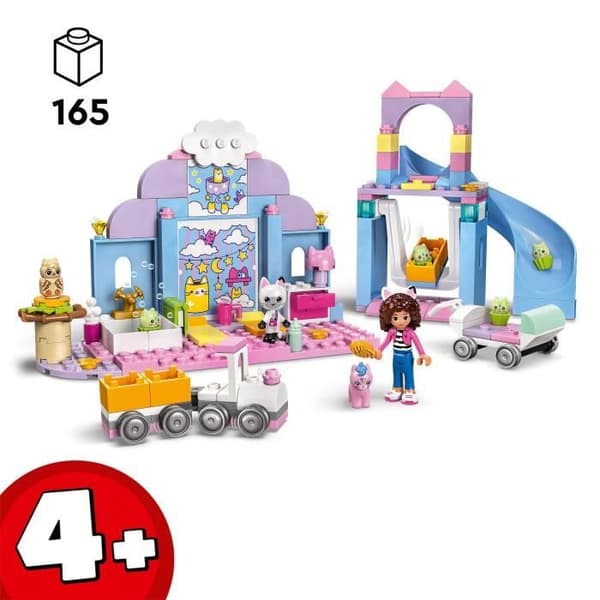 LEGO® Gabby och det magiska huset 10796 Gabbys barnkammare - Djurfigurer