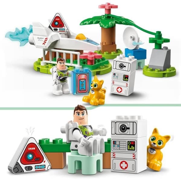 LEGO® 10962 DUPLO Disney och Pixar Buzz Lightyears planetariska uppdrag, med robot och rymdskepp, från 2 år