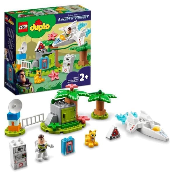 LEGO® 10962 DUPLO Disney och Pixar Buzz Lightyears planetariska uppdrag, med robot och rymdskepp, från 2 år