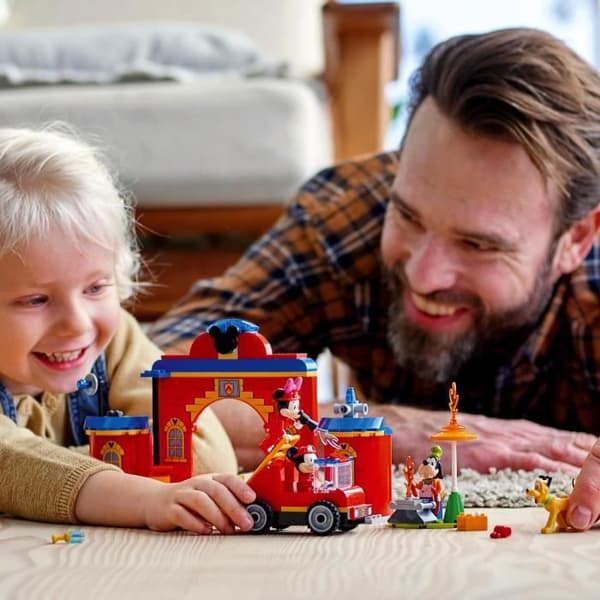 LEGO® 4+ 10776 Disney® Mickey and Friends brandstation och brandbil