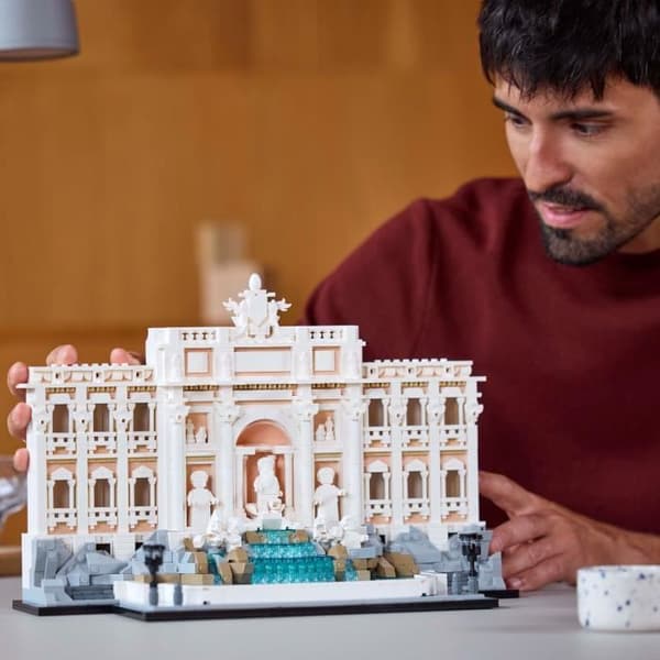 LEGO Arkitektur 21062 Fontana di Trevi - Byggsats för vuxna om Rom
