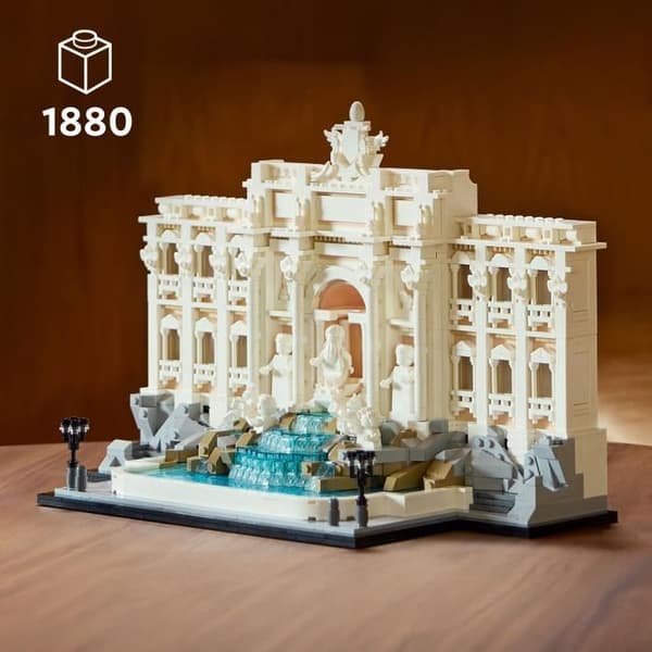 LEGO Arkitektur 21062 Fontana di Trevi - Byggsats för vuxna om Rom
