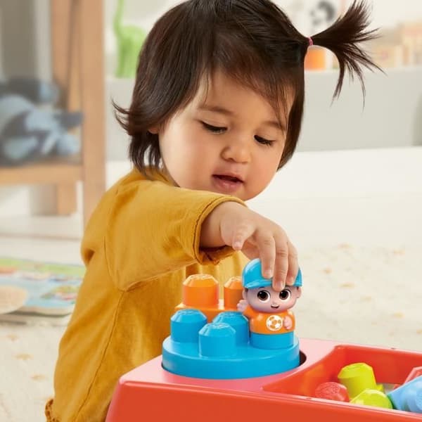 MEGA BLOKS-Wagon Tourni-Blocs HHN00