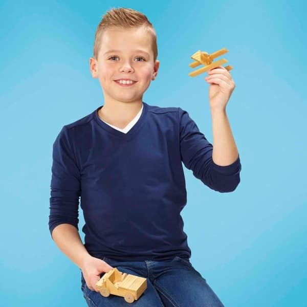 Kreativt kit - TOPIOL från DODO - Carpenter King - Trä - För barn från 6 år och uppåt