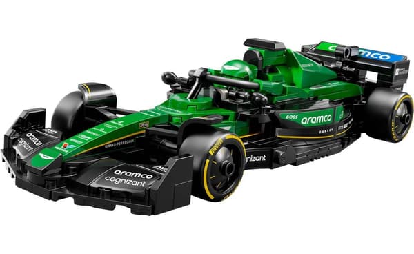 LEGO Aston Martin Aramco F1 AMR24 racerbil