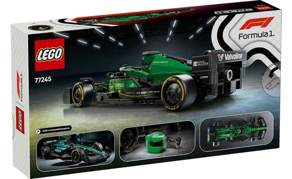LEGO Aston Martin Aramco F1 AMR24 racerbil